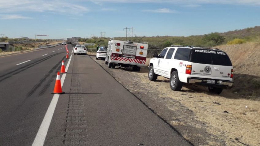 Fiscalía investiga accidente en carretera de Sonora que dejó seis muertos y 10 lesionadas