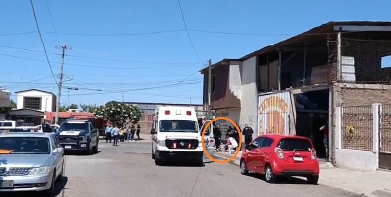 En la imagen, autoridades se movilizaron tras el reporte de un ataque armado en Ciudad Obregón