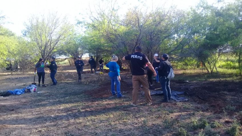 Encuentran restos de al menos dos personas sepultados en el Valle del Yaqui