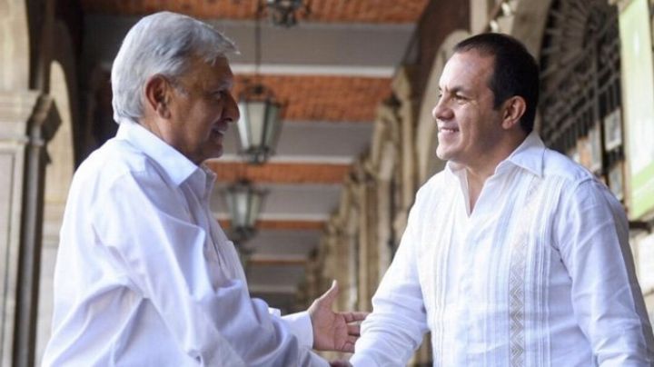 López Obrador apoya y defiende al gobernador Cuauhtémoc Blanco: "Doy todo mi corazón"