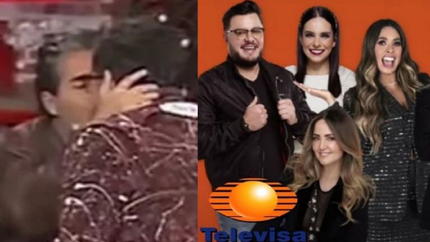 Tras besarse con actor y volverse mujer, conductor se va de Televisa y presentan a reemplazo en 'Hoy'
