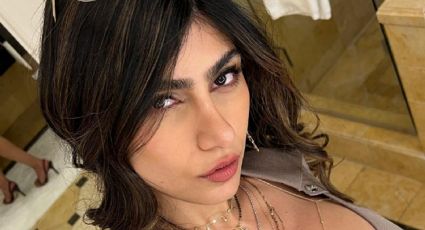 Tras empezar amorío con reguetonero, Mia Khalifa causa revuelo con su bañador más revelador