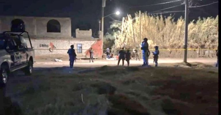 Autoridades llegan al sitio