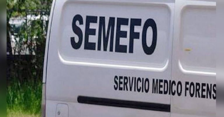 Semefo llega al sitio del crimen