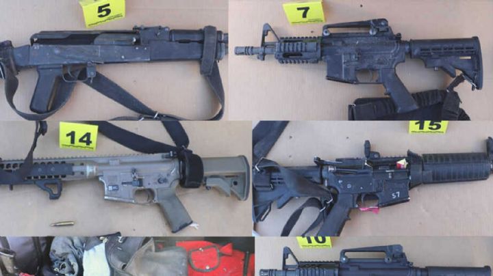 Golpe al crimen: Decomisan armas, cargadores y cartuchos a un hombre en Caborca