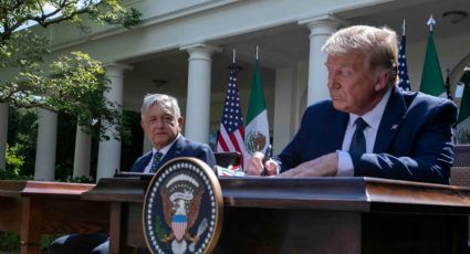 AMLO reacciona a la polémica declaración de Trump sobre su "amenaza" al Gobierno de México