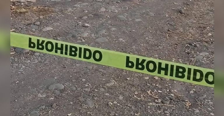 Acordonan el lugar de los hechos