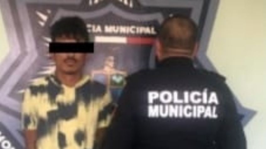 Cajeme: Cae Edgar Eduardo por golpear a su pareja y explotar a su hijastro en la vía pública