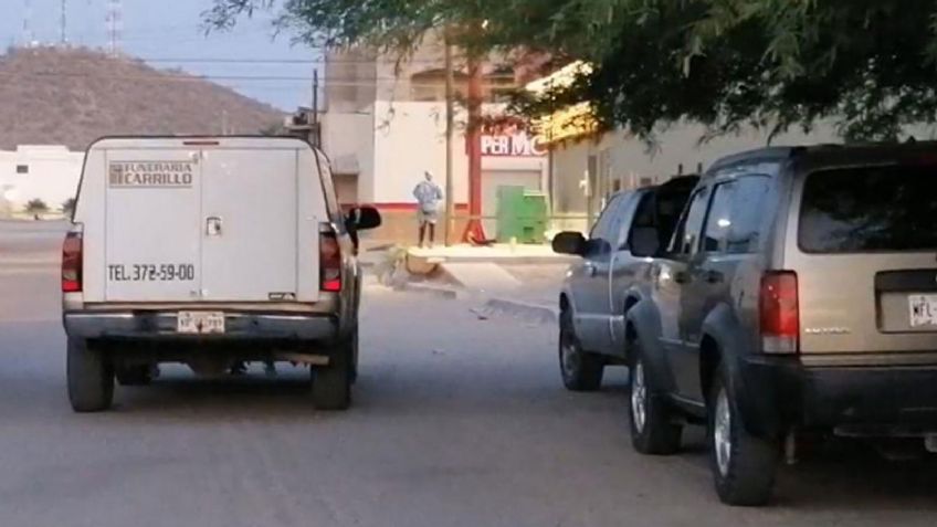 Violencia en Caborca: Encuentran cadáver con impactos de bala por fuera de tienda de conveniencia