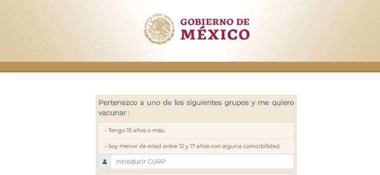 El registró estará disponible en la pagina https://mivacuna.salud.gob.mx