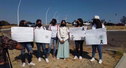 Estudiantes de la Universidad de Guanajuato exigen justicia por asesinato de Ángel Yael