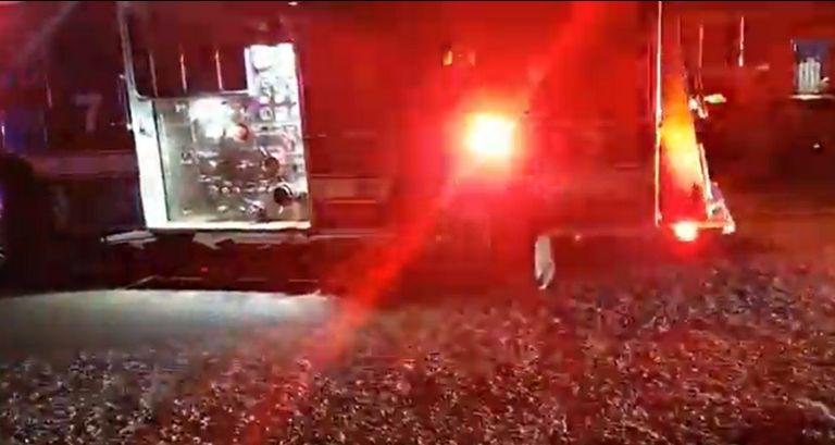 Autoridades se movilizan por incendio en Ciudad Obregón.