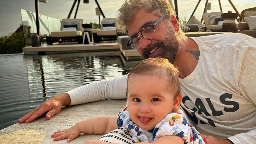 Alejandro Fernández hace suspirar a Instagram tras publicar 'tierna' FOTO con su nieta