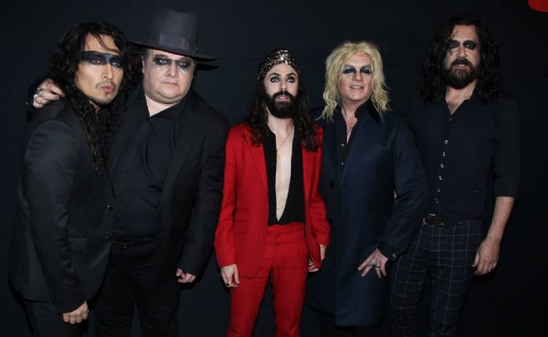 En la imagen, el grupo musical Moderatto