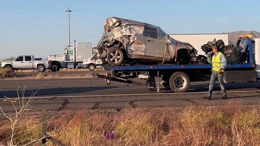 Identifican a migrantes mexicanos fallecidos en accidente al norte de Tucson