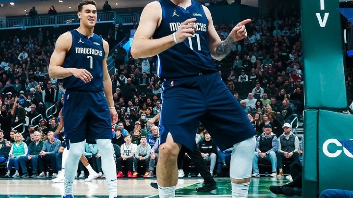 Con un 'doble-doble' de Doncic, los Mavericks derrotan a los Bucks de Antetokounmpo