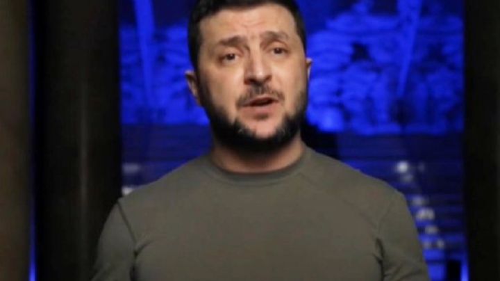 VIDEO: Volodimir Zelensky, presidente de Ucrania aparece en los premios Grammy 2022