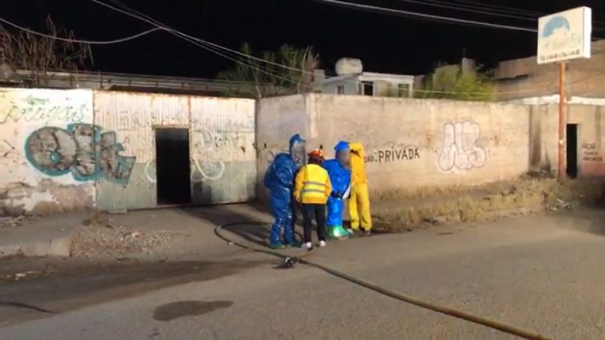 Pánico en Sonora: En intento de robo, provocan fuga de amoniaco; Bomberos se movilizan