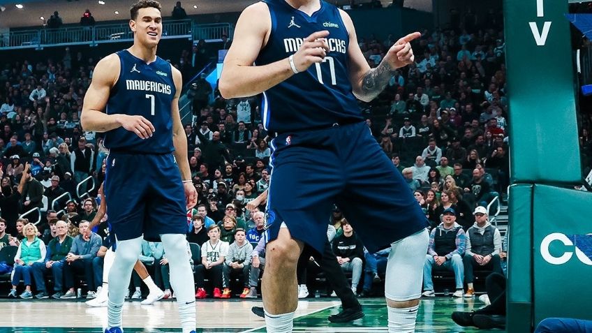 Con un 'doble-doble' de Doncic, los Mavericks derrotan a los Bucks de Antetokounmpo