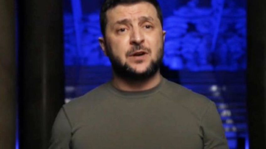 VIDEO: Volodimir Zelensky, presidente de Ucrania aparece en los premios Grammy 2022