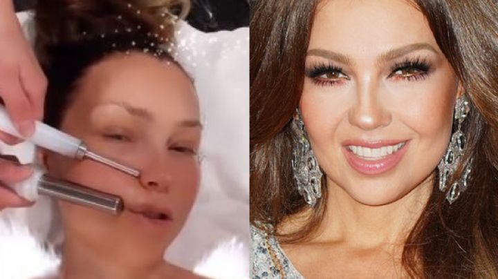 A sus 50 años, Thalía reaparece 'desfigurada' en redes sociales y sus fans la destrozan