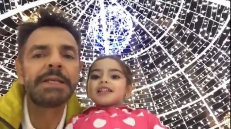 Eugenio presume su lado paterno con Aitana