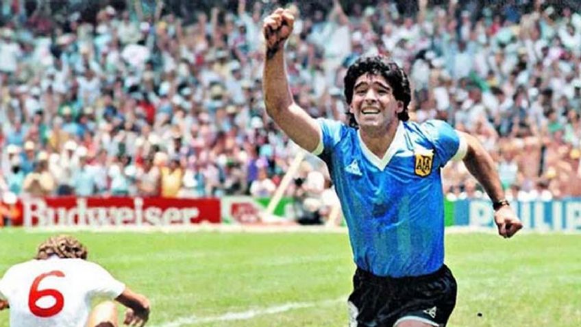Compañía subasta la playera de la 'Mano de Dios' de Maradona en México 86