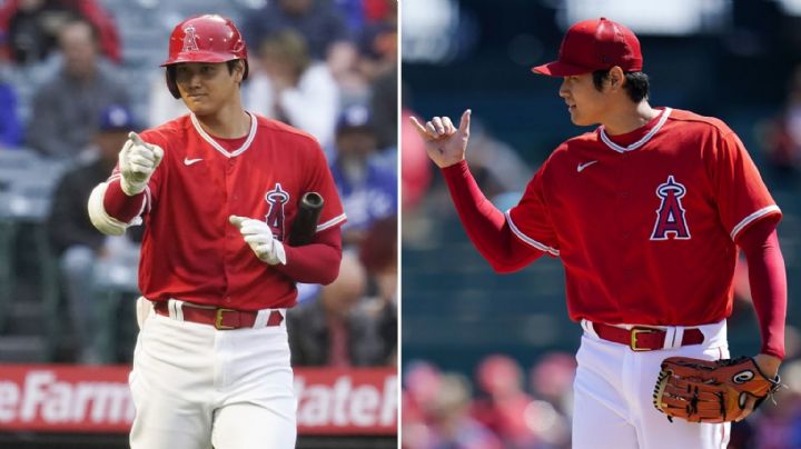 Ohtani hace historia como abridor y primer bate de los Angelinos en el Día Inaugural