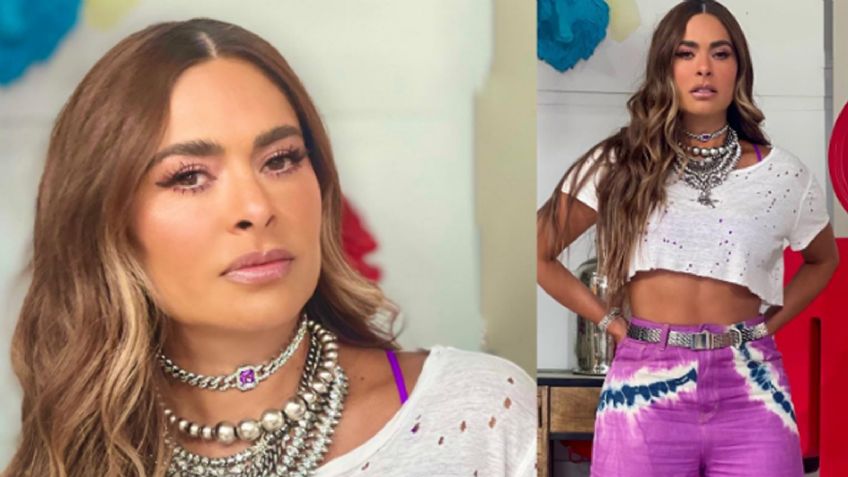 Galilea Montijo luce vientre plano con coqueto 'outfit' en 'Hoy' y derrite a Televisa: "Chiquitita"