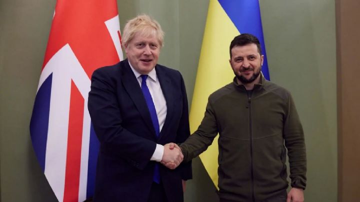 Líderes de Reino Unido van a Ucrania en señal de solidaridad con el presidente Volodymyr Zelenskyy