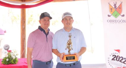 Héctor Barnetche Kuraica es el campeón del Anual de Invitación del Club de Golf de Ciudad Obregón