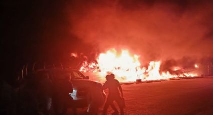 Voraz incendio en instalaciones de la Guardia Nacional causa pánico y moviliza a las autoridades