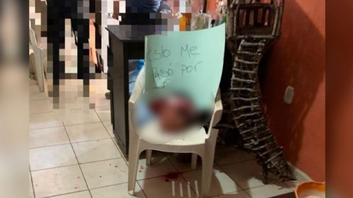 Autoridades encuentran cabeza humana junto a 'narcomensaje' dentro de una casa