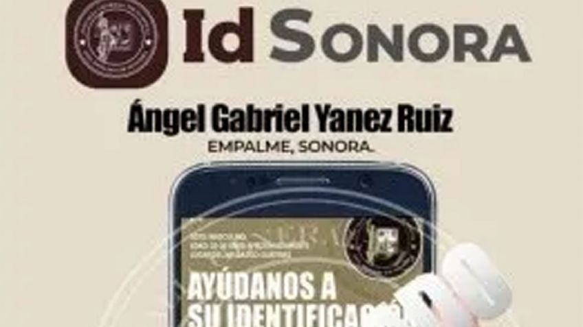 Con la app Id Sonora, familia de Ángel Gabriel, desaparecido en Empalme, logra identificarlo
