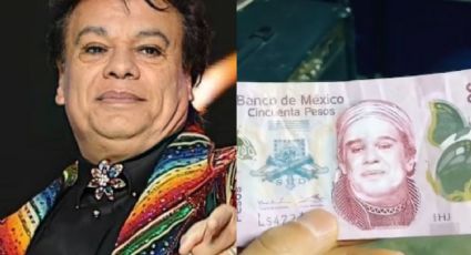 ¡Revisa tu cambio! Joven descubre que billete de 50 pesos tenía a Juan Gabriel y no a Morelos