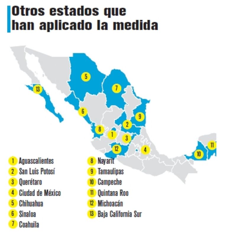 Otras entidades que ya se despidieron del cubrebocas en México.