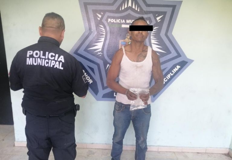 En la imagen, 'El Gato', el hombre acusado de presuntamente incendiar una iglesia en Cajeme.