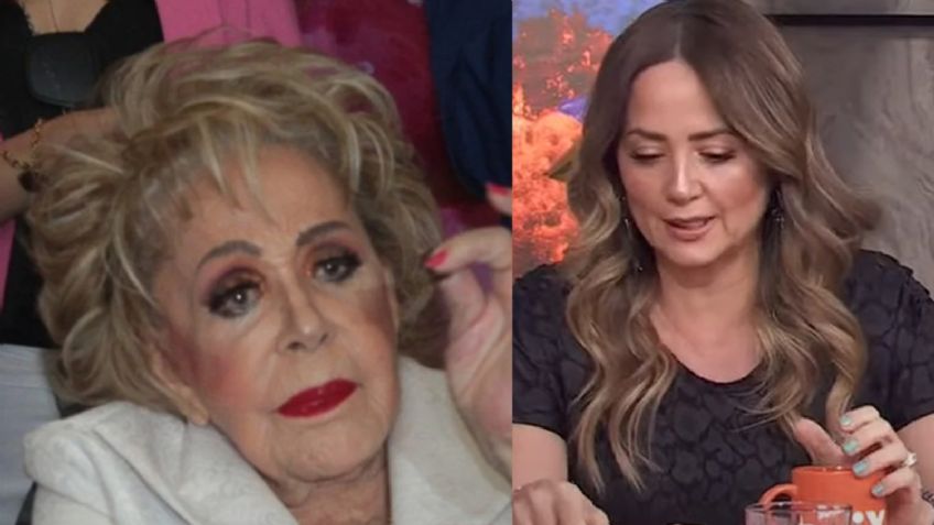 "Es una tristeza": Andrea Legarreta y elenco de 'Hoy' mandan recadito a familia de Silvia Pinal