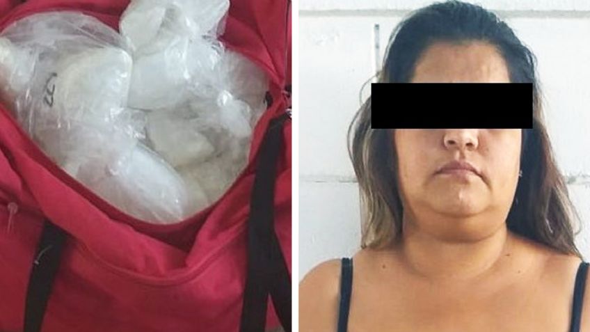 Hermosillo: La paran para revisar su auto y le encuentran mochila con 12 kilos de droga