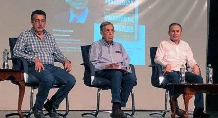 Cuauhtémoc Cárdenas presenta su libro 'Por una Democracia Progresista' en Cajeme 