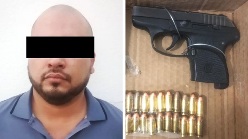Hermosillo: Lo detienen por conducir a exceso de velocidad y le hallan pistola cargada
