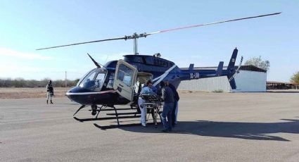 Mujer con enfermedades crónicas es trasladada vía aérea para recibir atención médica en Navojoa