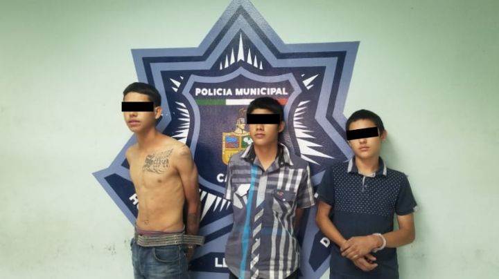 Ciudad Obregón: Zamar, Iker y Brian, los tres menores detenidos por supuesto robo violento