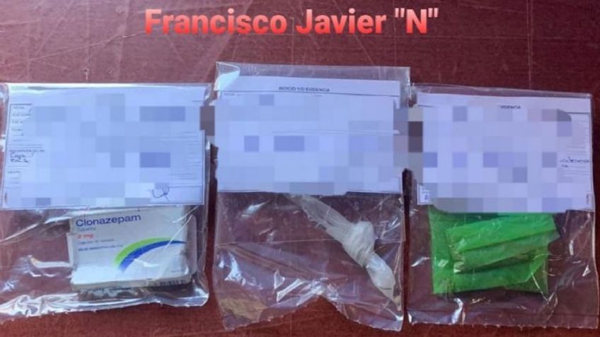 Por cargar con drogas y medicamento controlado, Francisco Javier 'N' es asegurado en Hermosillo