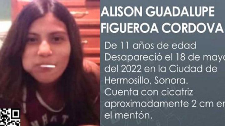 Activan Alerta Amber por Alison Guadalupe; desapareció en Hermosillo el 18 de mayo
