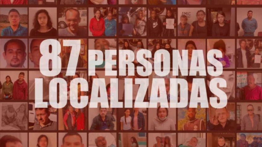Localizan con vida a 87 personas desaparecidas en Sonora; hay 846 cuerpos sin reclamar