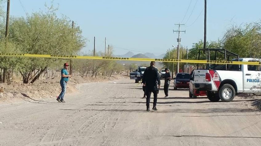Violencia en Caborca: Encuentran cadáver atado de pies y manos en predio al poniente