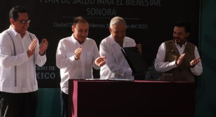 AMLO en Sonora: Anuncian operaciones en el Hospital de Especialidades y firman convenio IMSS-Bienestar