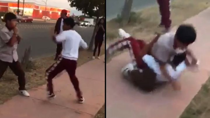 VIDEO: Tras pelea clandestina a las afueras de una escuela, adolescente queda en coma