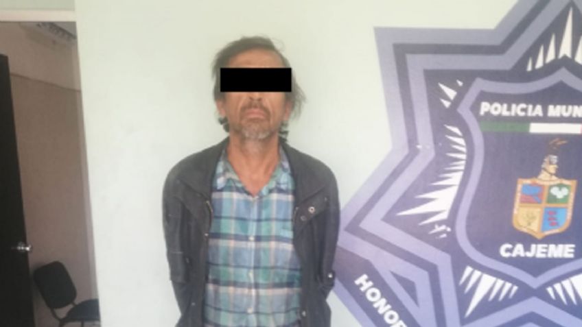 Por tocar a una jovencita, Raúl 'N' es detenido frente a tienda departamental en Ciudad Obregón